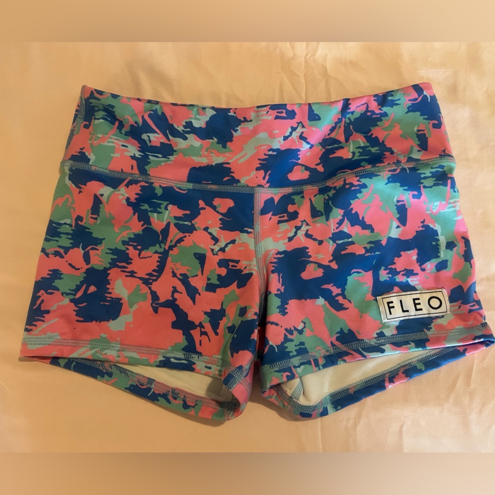 FLEO Women's Colorful Athletic Shorts